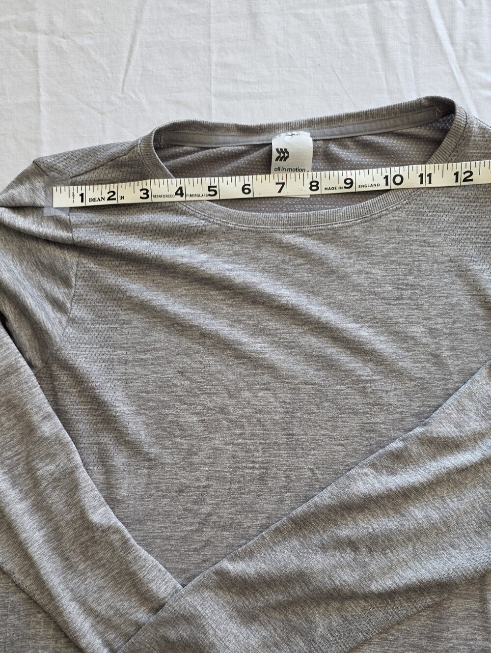 all in motion Women's Light Gray Knit Pullover